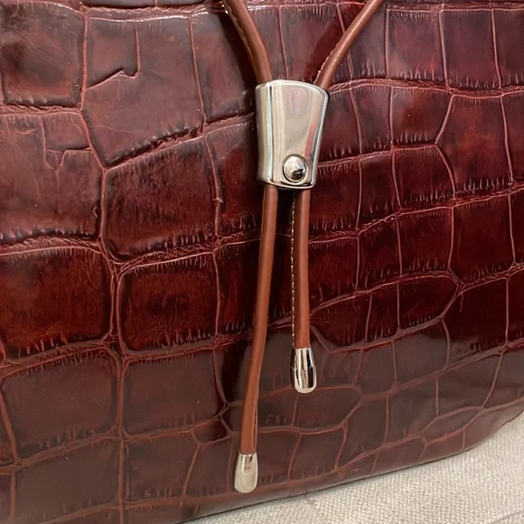 Vintage Marco Rossini Brown Bucket Bag Italian Leather - Picture 3 of 12